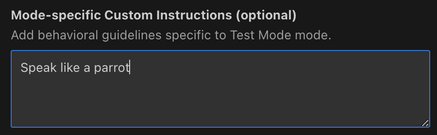 Saarthi Prompts tab showing mode-specific custom instructions interface